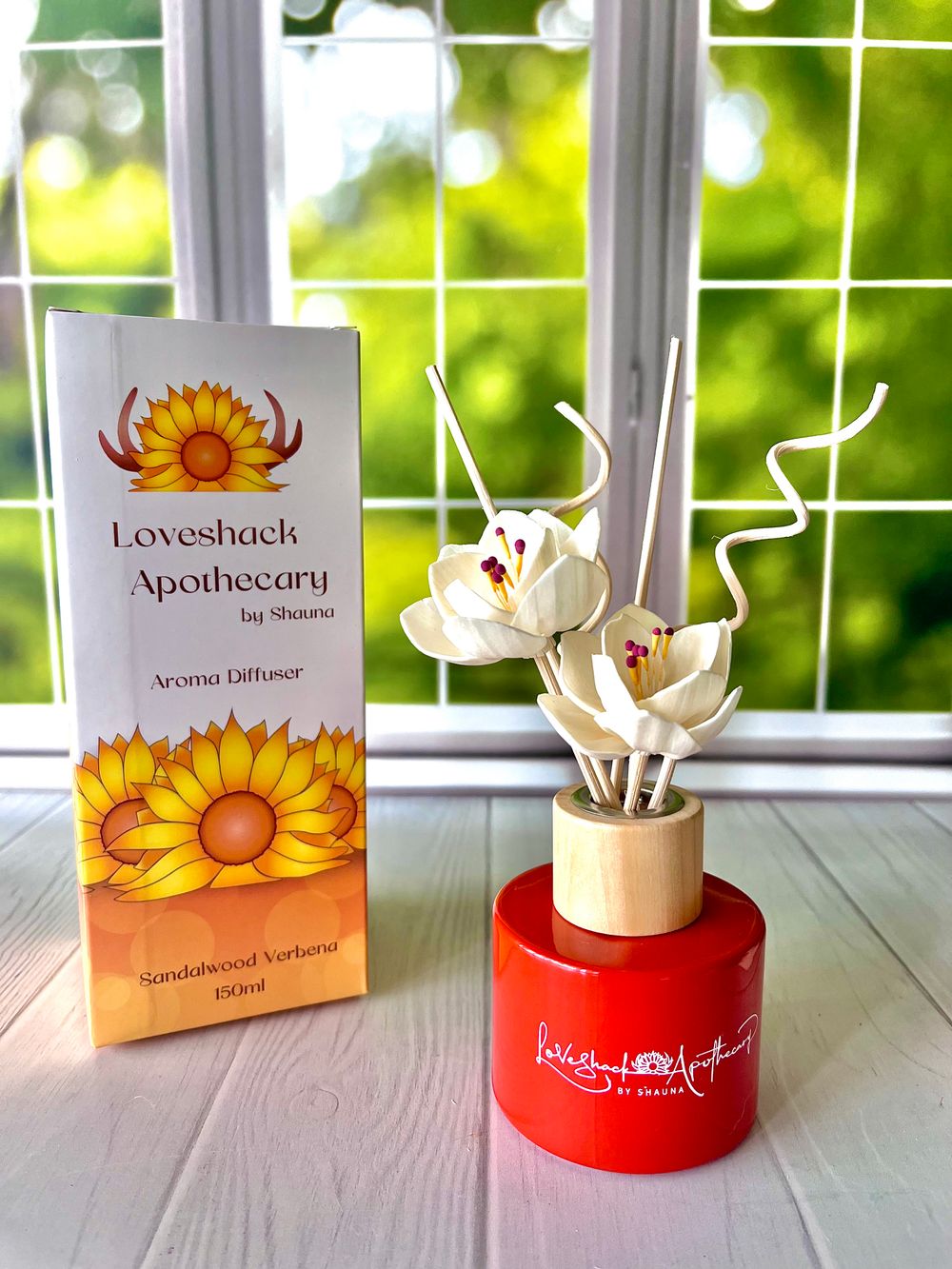 Luxe Room Diffuser - Sandalwood + Lemon Verbena 