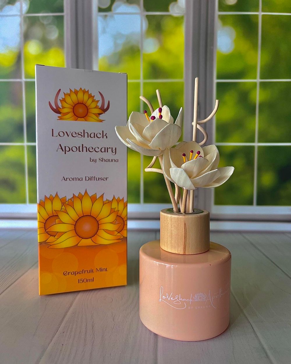 Luxe Room Diffuser - Grapefruit + Mint 